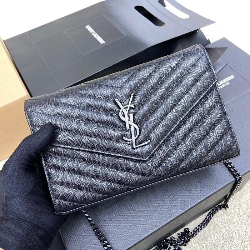 Saint Laurent Should Bag black