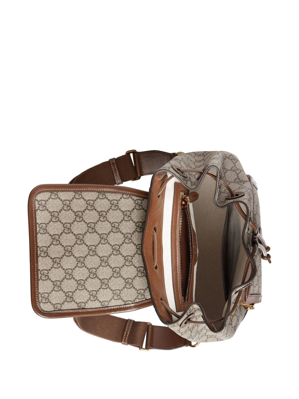 Gucci Mochila GG Supreme de canvas