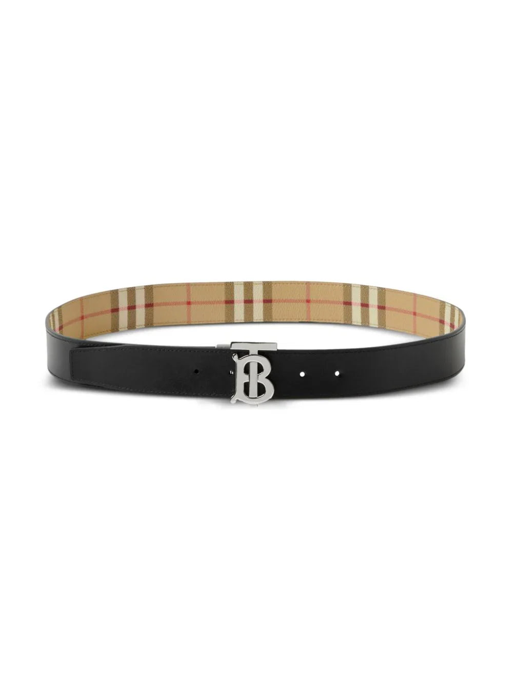 Burberry Cinto dupla face Vintage Check