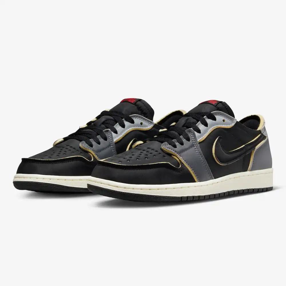 Air Jordan 1 Low Black Smoke Grey