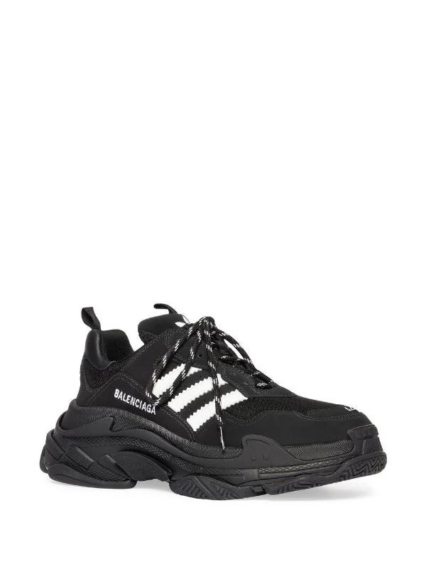 Balenciaga x Adidas White Black