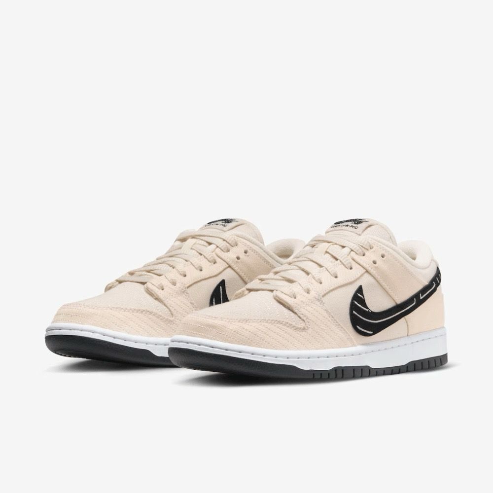 Nike Dunk Low SB x Albino & Preto Pearl White (Jiu-Jitsu)