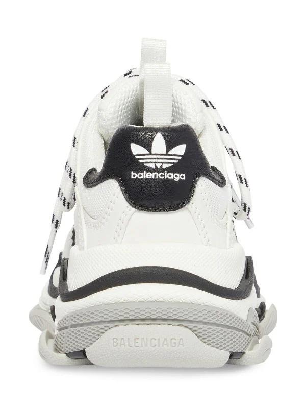 Balenciaga x Adidas White Black