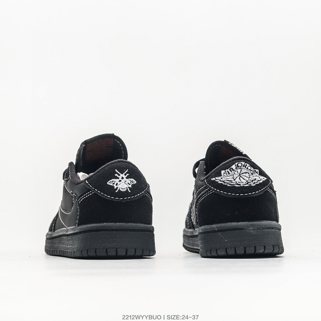 Jordan 1 Retro x Travis Scott Black Infantil