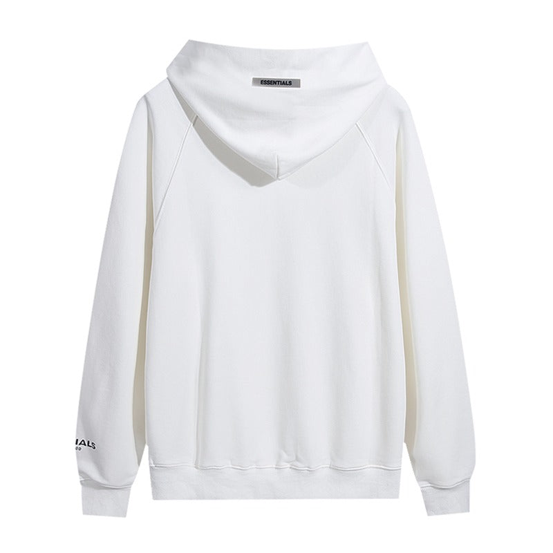 Moletom Essentials Fear Of God White com capuz