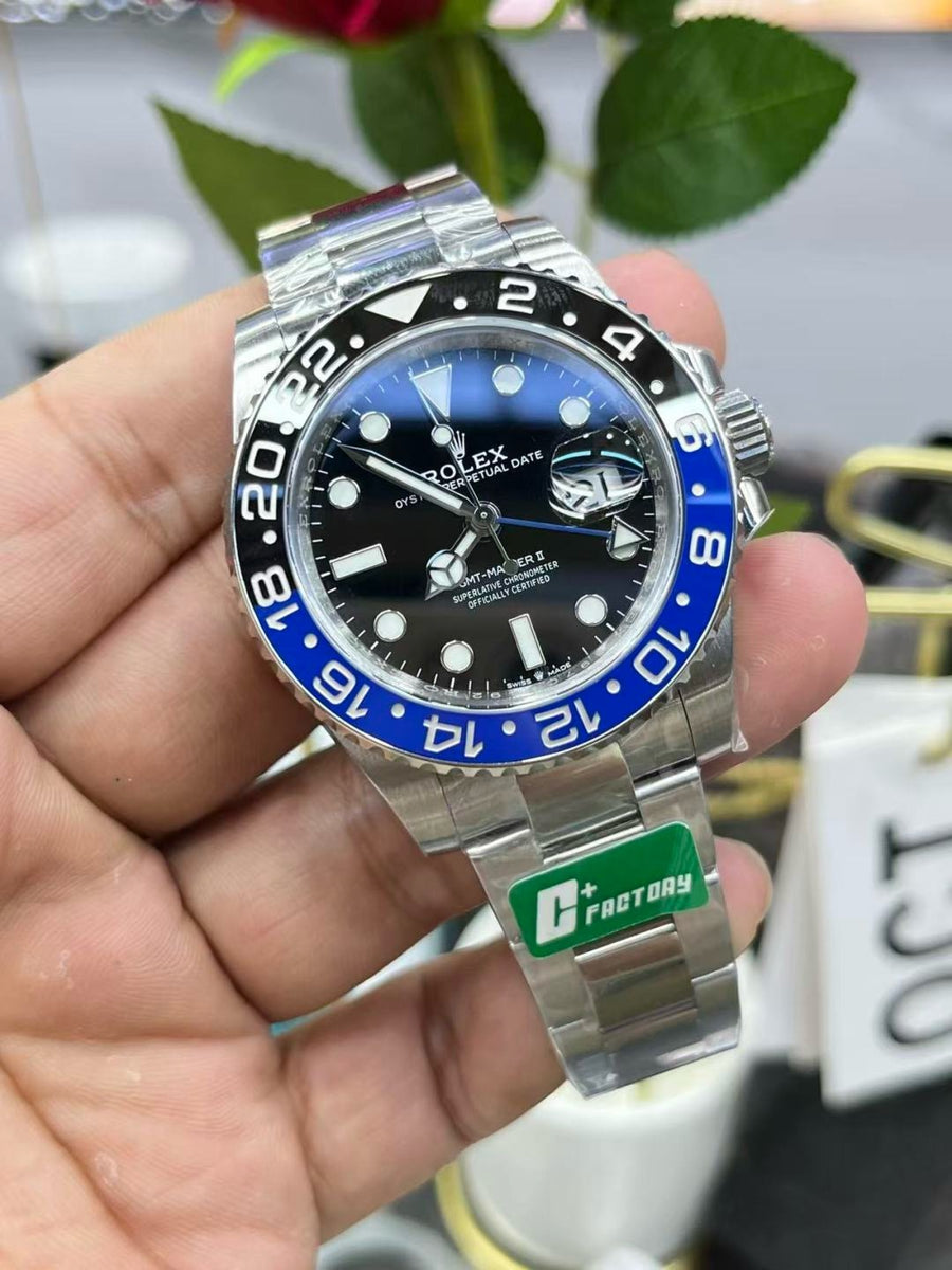 Relógio Rolex GMT-Master II Batman 40mm Black Blue
