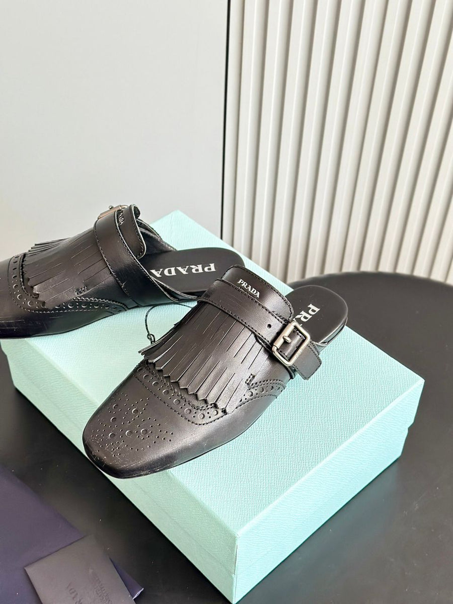 Prada Mule Suffle Black
