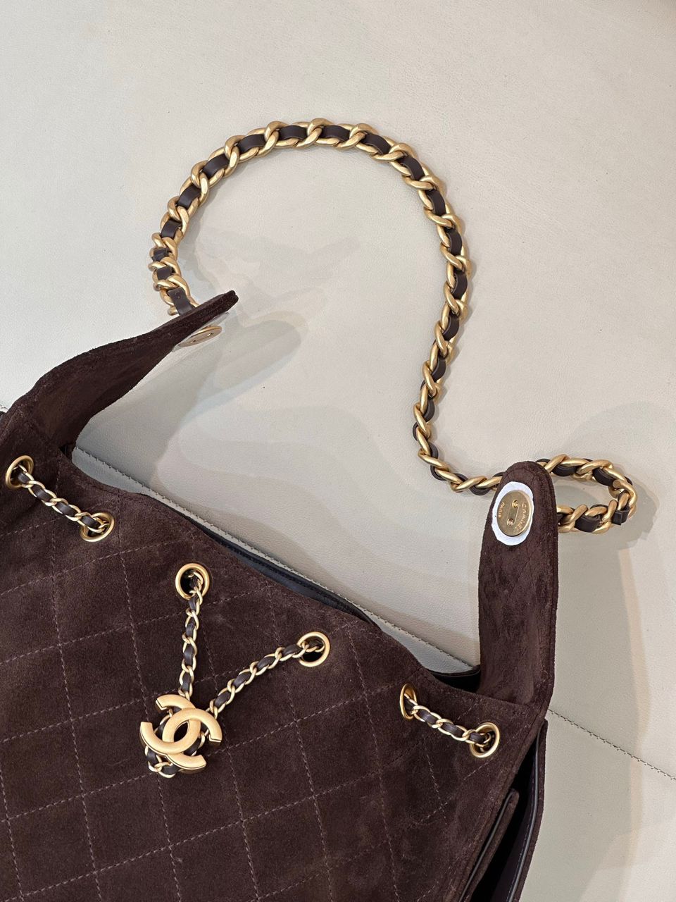 Chanel 19 Drawstring Bag