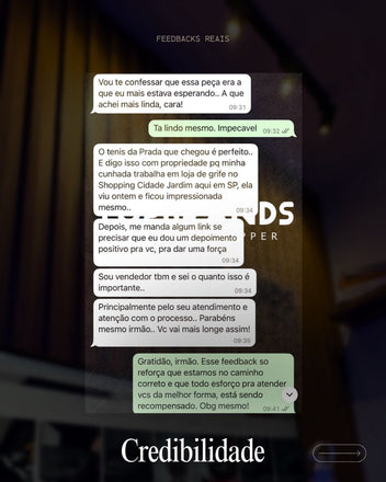 Feedback de cliente TOPBRANDS