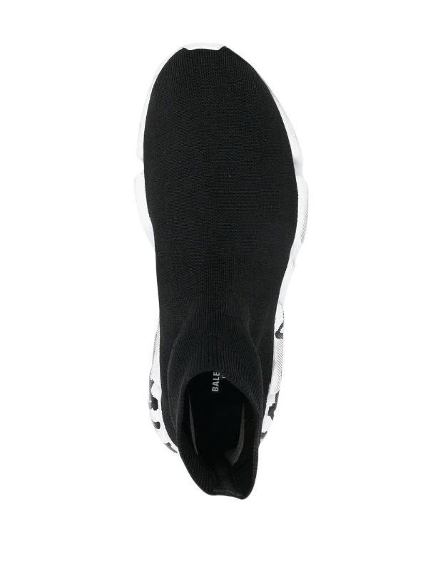 Balenciaga Trainer Speed Graffite Black White