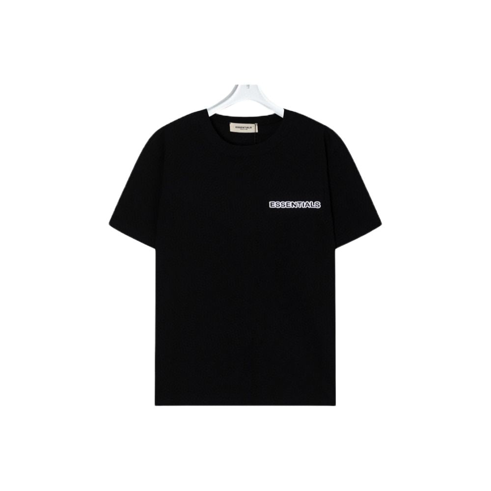 Camiseta Fear Of God Essentials Black White