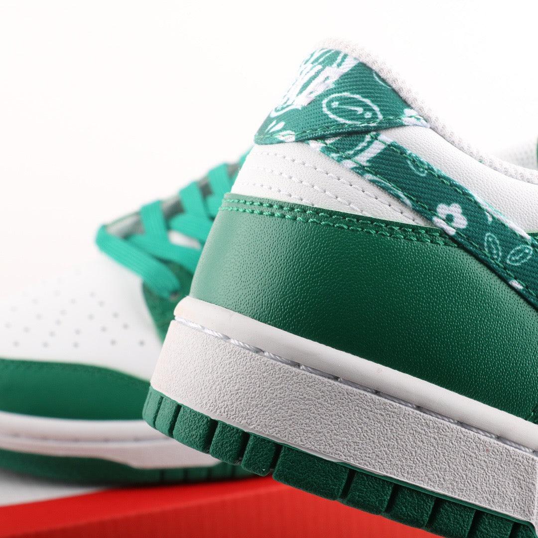 Nike Dunk Low Green Paisley