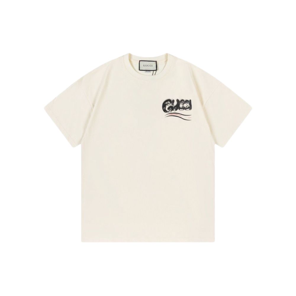 Camiseta Gucci White Details