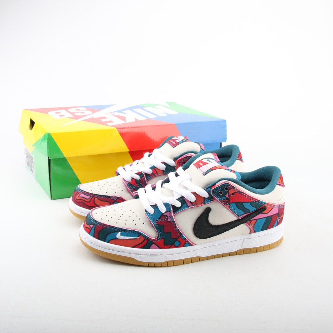 Nike Dunk Low SB x Parra Pro Abstract Art