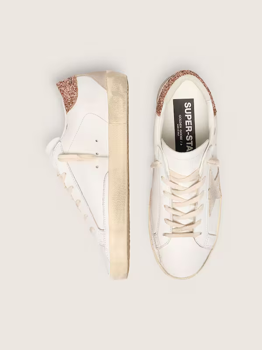 Tênis Golden Goose Superstar Rosa Pêssego