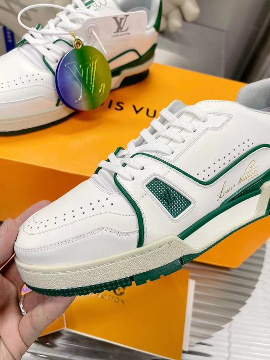 Trainer #54 Signature White Green