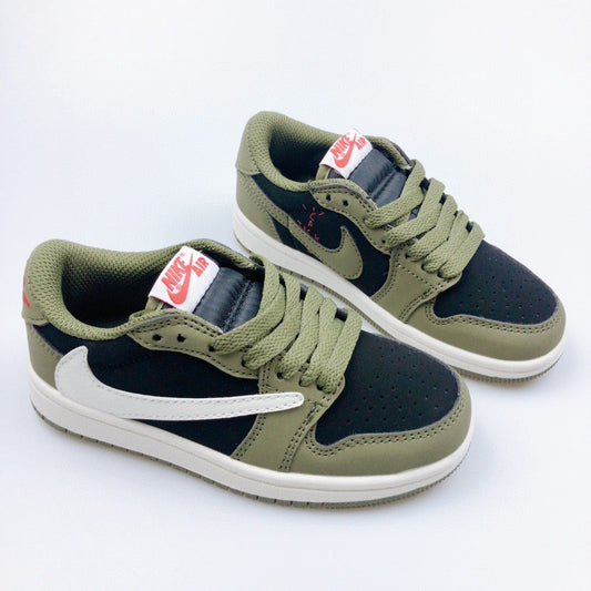 Jordan 1 Retro x Travis Scott Green Infantil