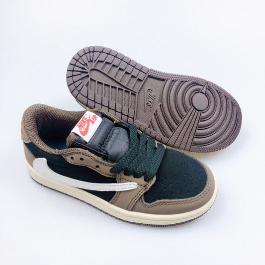 Jordan 1 Retro x Travis Scott Brown Infantil