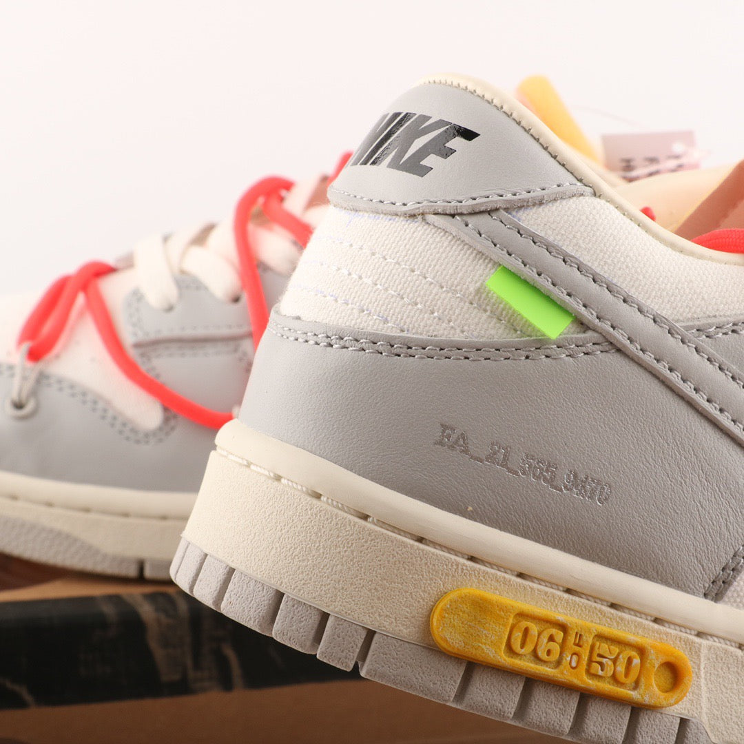 Nike Dunk Low x Off-White Lot 6:50