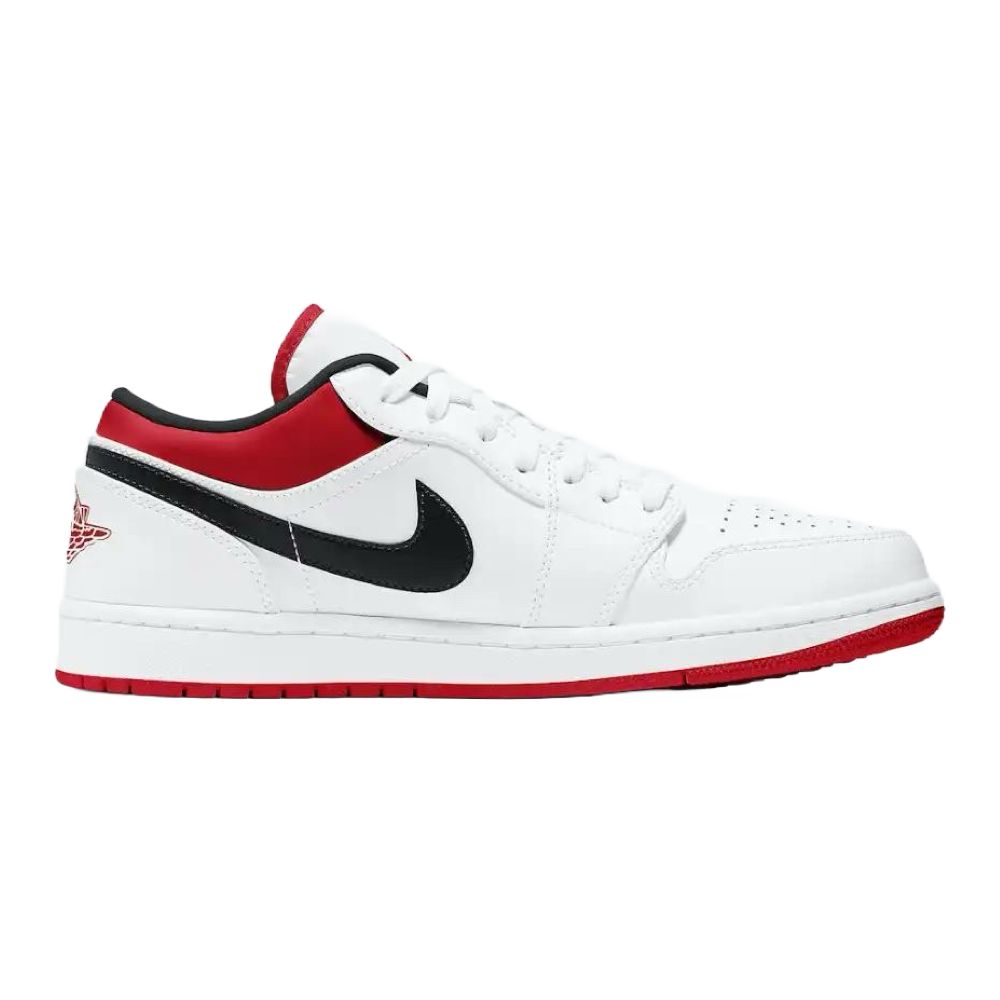 Air Jordan 1 Low White University Red