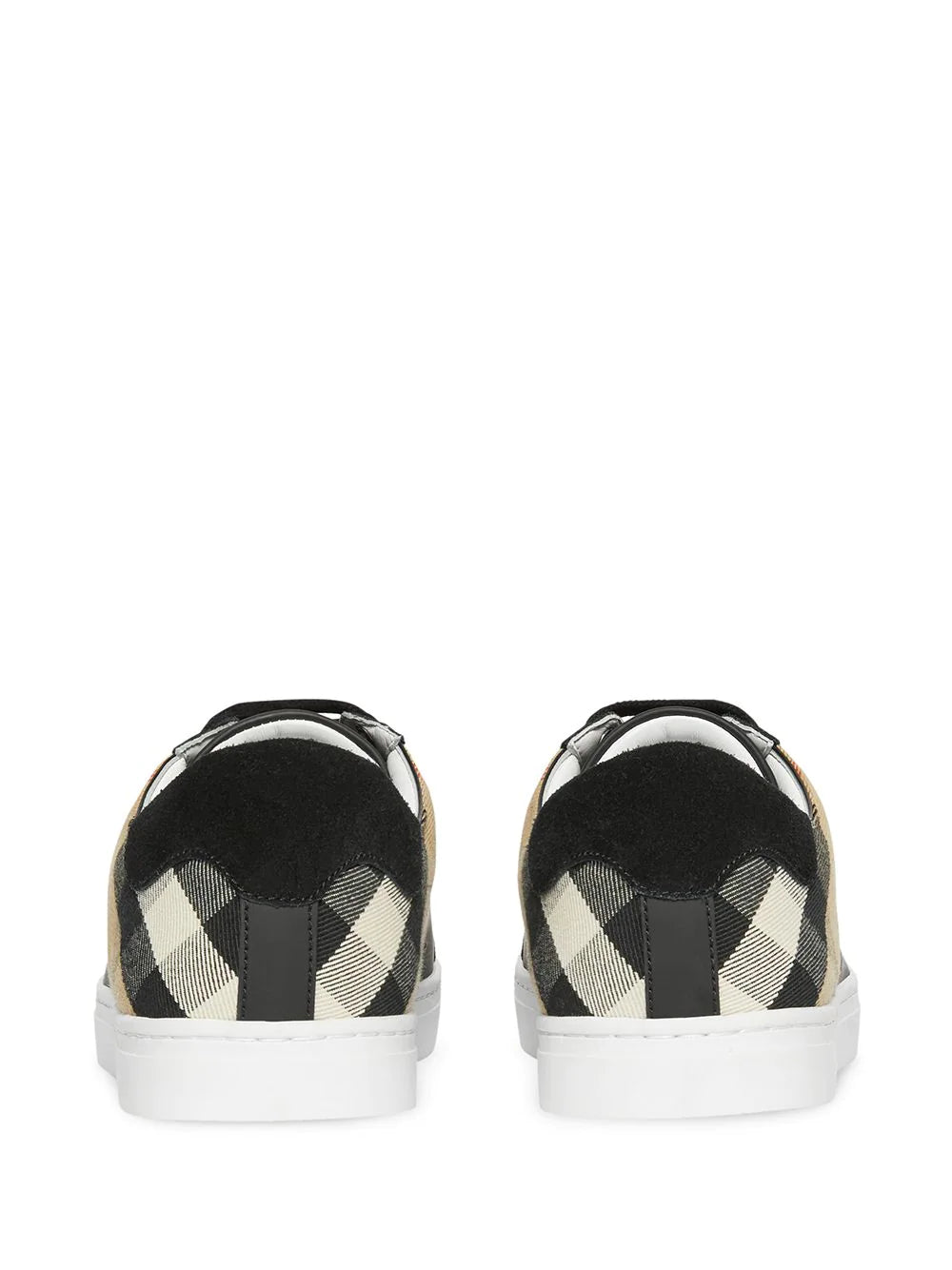 Burberry - Tênis cano baixo xadrez