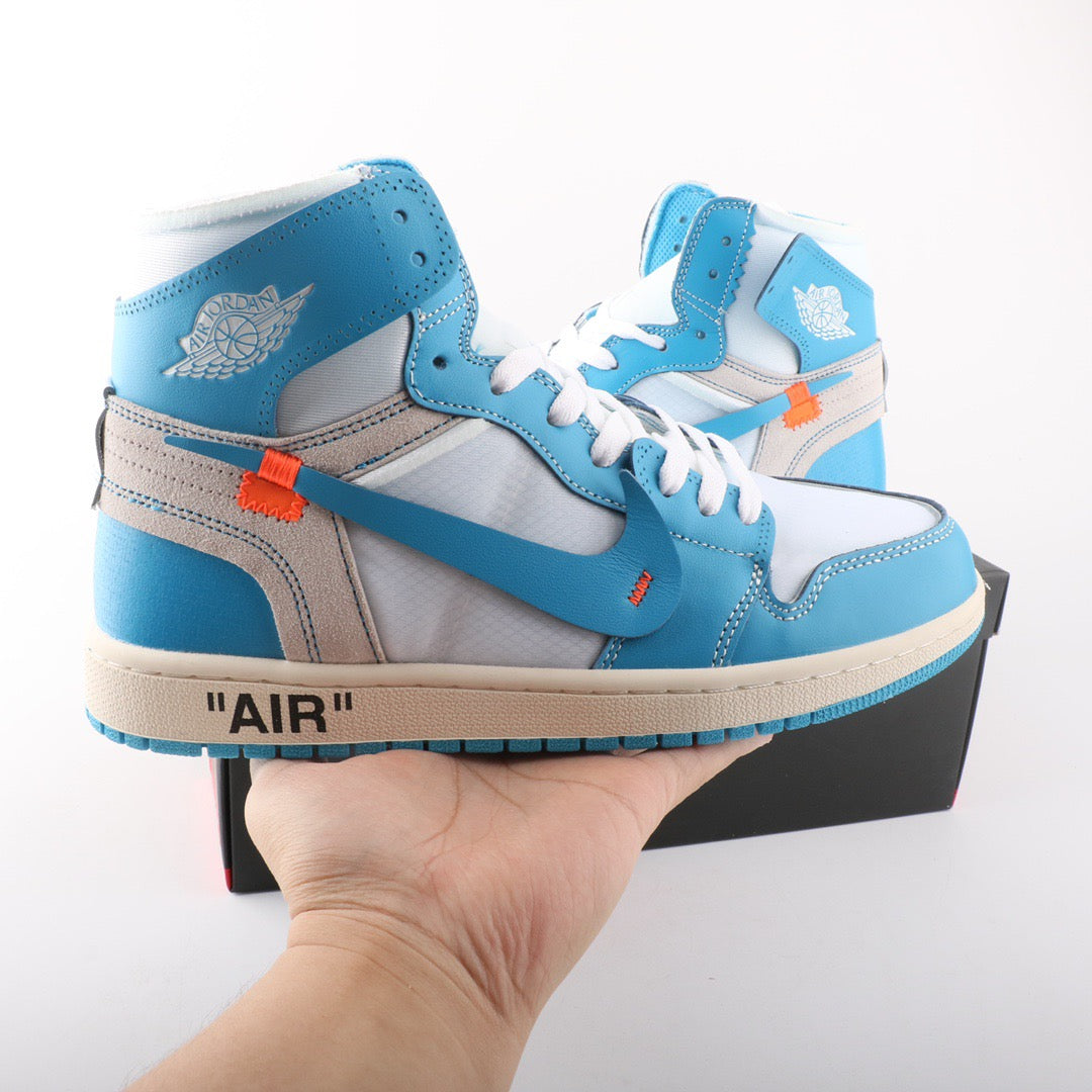 Air Jordan 1 Retro High x Off-White Retro Blue