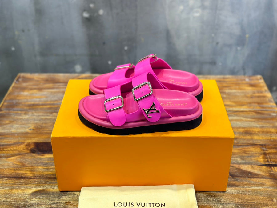 Chinelo Borracha Rosa Vintage
