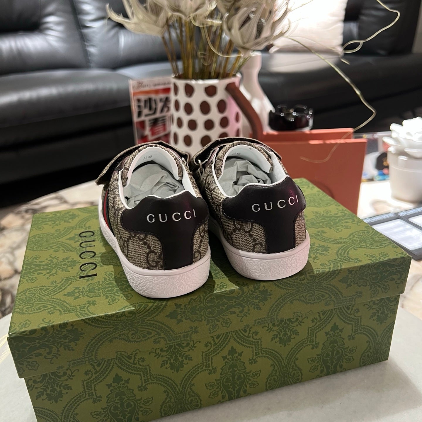 Gucci Ace Marrom Infantil