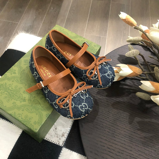 Sapatilha Gucci GG Canvas Azul Infantil