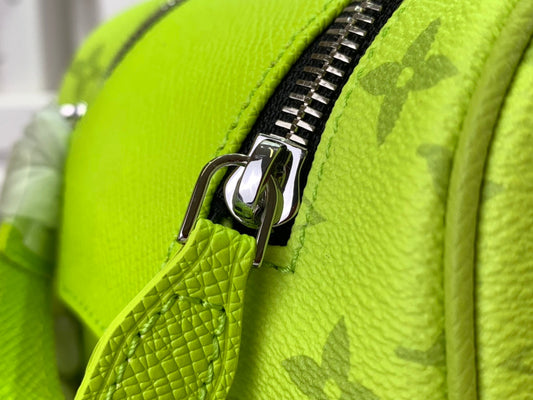 Lv Necessaire Dopp Kit Neon Yellow