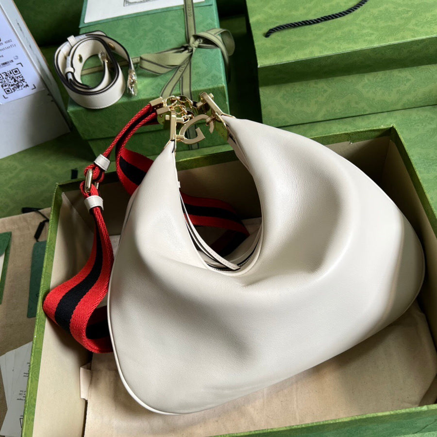Bolsa Tiracolo Couro Estruturada Pequena