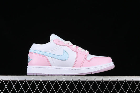 Air Jordan 1 Low SE Paw Print Pink Foam HM3706-141 - vista lateral