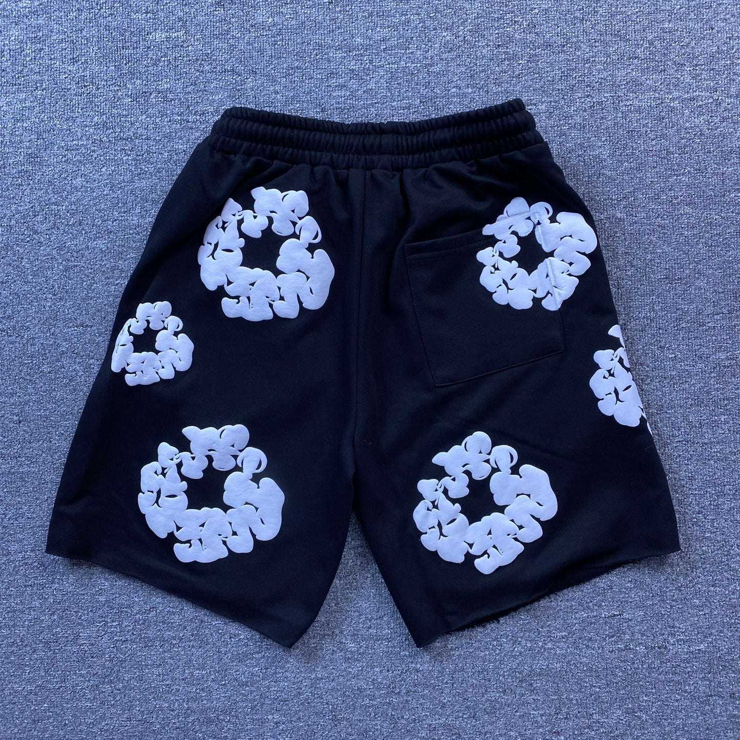 Shorts Moletom Cotton Wreath Denim Tears