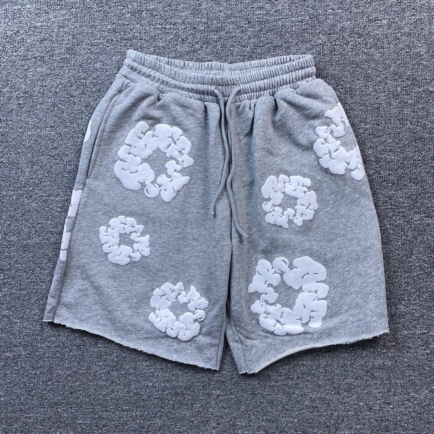Shorts Moletom Cotton Wreath Denim Tears