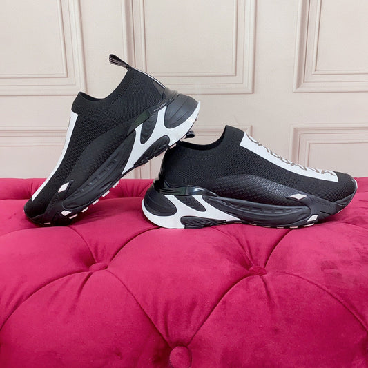 Dolce & Gabbana Stretch mesh Fast sneakers in Multicolor
