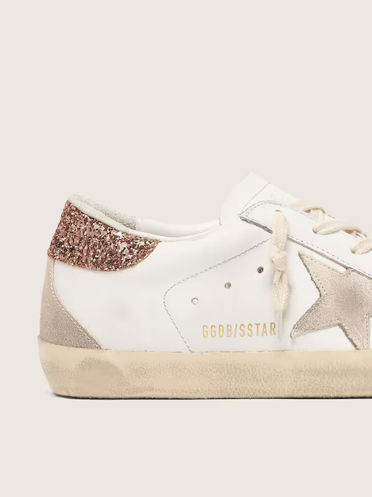 Tênis Golden Goose Superstar Rosa Pêssego