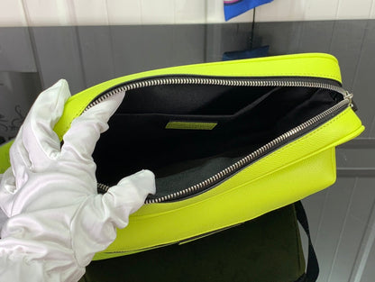 Lv Yellow Monogram Taïgarama Outdoor Messenger