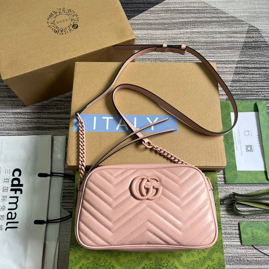 Bolsa Tiracolo Couro Letras Entrelaçadas Pequena