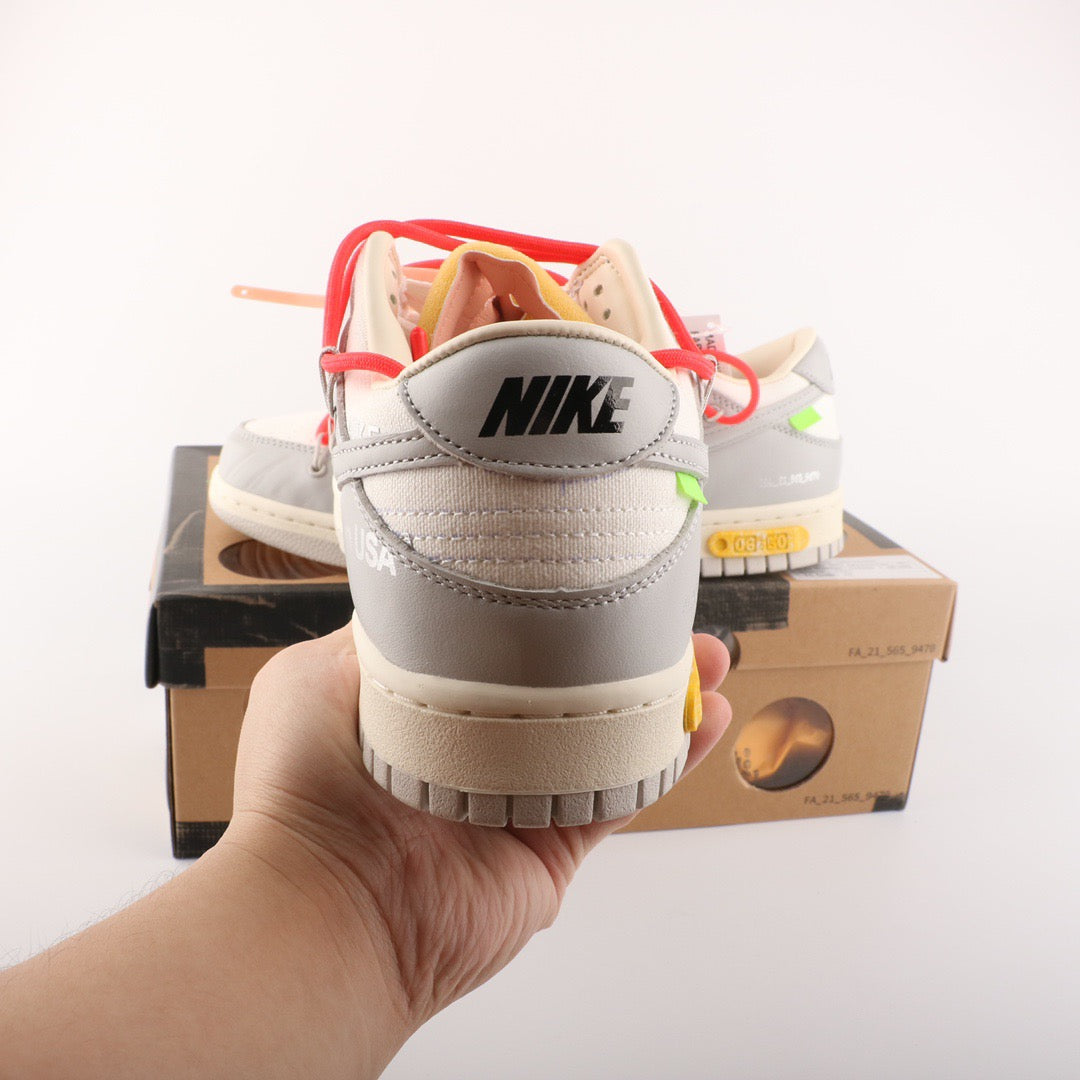Nike Dunk Low x Off-White Lot 6:50