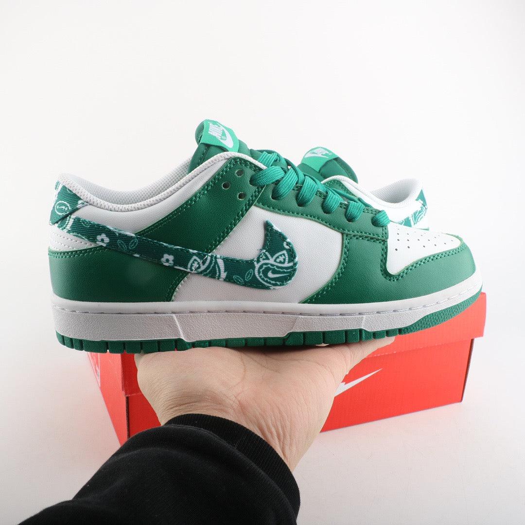 Nike Dunk Low Green Paisley