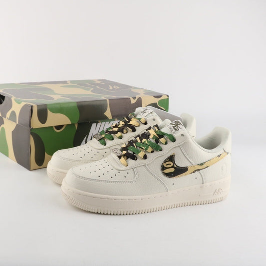 Air Force 1 Low x Bape - detalhe do solado