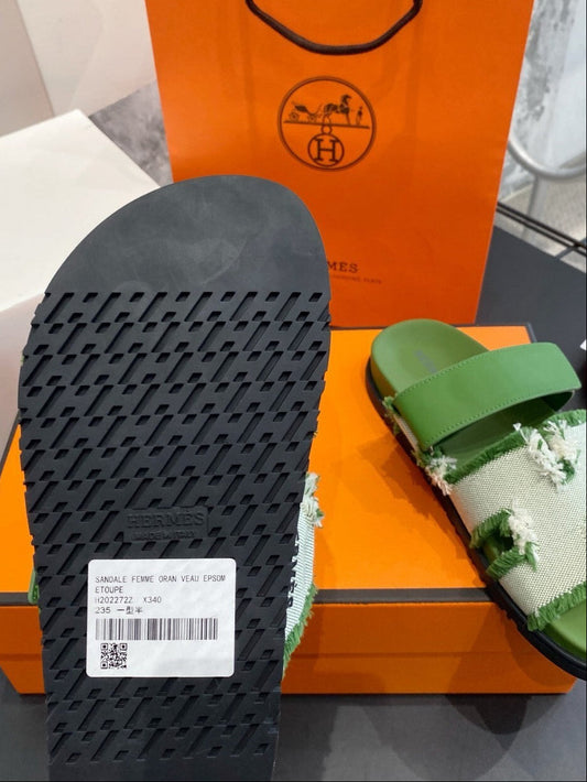 Hermes Chypre Sandal Green