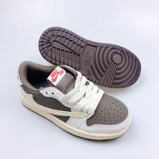 Jordan 1 Retro x Travis Scott Beige Infantil
