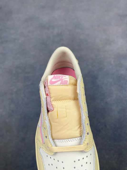 TRAVIS SCOTT X AIR JORDAN 1 LOW “SHY PINK”