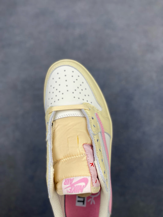 TRAVIS SCOTT X AIR JORDAN 1 LOW “SHY PINK”