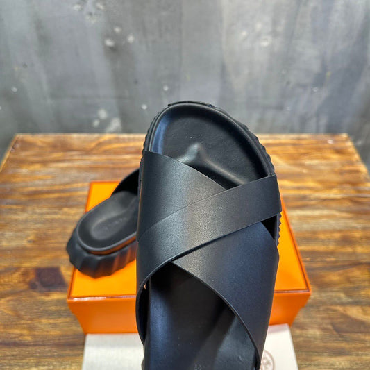 Hermes Sandal Infra Black