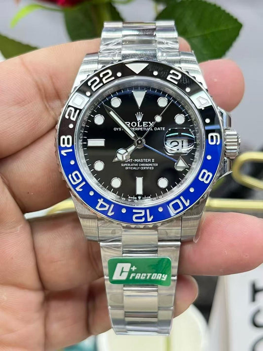 Relógio Rolex GMT-Master II Batman 40mm Black Blue