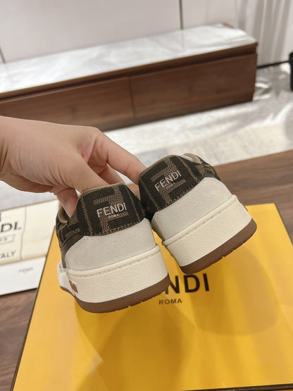 Fendi Match Fabric low-top sneakers