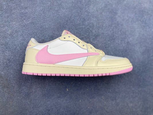 TRAVIS SCOTT X AIR JORDAN 1 LOW “SHY PINK”