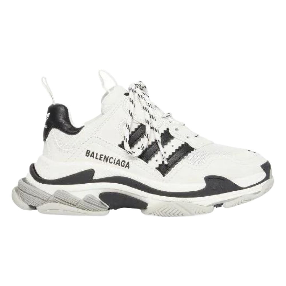 Balenciaga x Adidas White Black